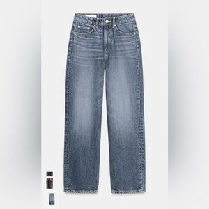 Zara TRF mom fit high waist jeans